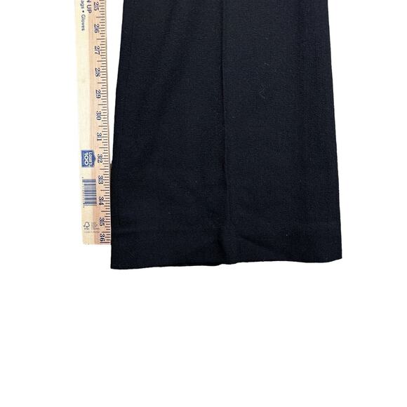 Burberry Black 100% Virgin Wool Trouser Womens IT 42 /US 6 Bootcut Business - Picture 5 of 8